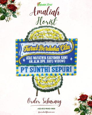 Papan Bunga Duka di Jemaja Timur