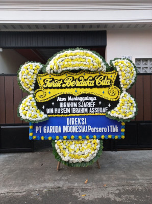 Papan Bunga Duka di Jemaja Timur